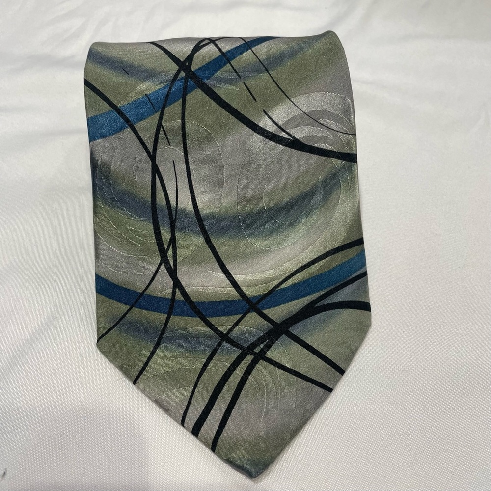 Jerry Garcia “Happy Birthday” Tie – Collection Thirty-Seven 37 Abstract Art Mens - Picture 2 of 7